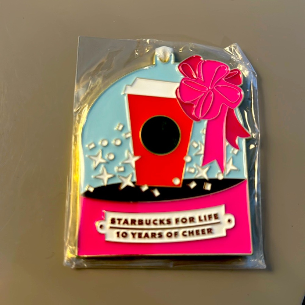 Starbucks For Life multicolor ornament